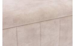 Goossens excellent bedbank attent beige stof - 8235535-{merk}-proefmodel-proefmodel-stof-01